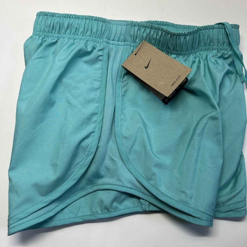 Nike Dri-Fit Tempo Women's 3" Brief-Lined Running Shorts CU8890-347 Teal Small - Picture 5 of 5